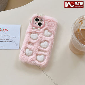 Sweet Fur Case For iPhone 16 Pro Max 16 Plus 15 Pro Max 14 ProMax 12 13 Pro Max 11 Warm Smooth Fluffy Soft Protective Back Cover