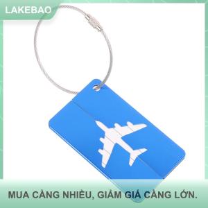 【LAKEBAO】 Hợp kim Nhôm Du Lịch hành lý Thẻ Hành Lý Vali địa chỉ Thẻ Nhãn mới
