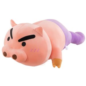 BEIBEI Stuffed Crayon Shin Chan Plush Toy Soft Cartoon Crayon Shin Chan Plush Doll Funny Anime Shin Chan Doll Toy Kid Toy