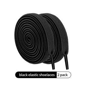 Shoelaces Buckle Lock lazy shoe lace lock Press Lock Shoe Laces no tie Upgrade Elastic Widened Flat Shoelace Outdoor Sneakers Shoelace for Kids Adult