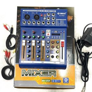 Mixer F4 Pro có reverb phiên bản mới nhất : Ghép dàn âm thanhLoa kéoLivestream Tặng dây rắc kết nối
