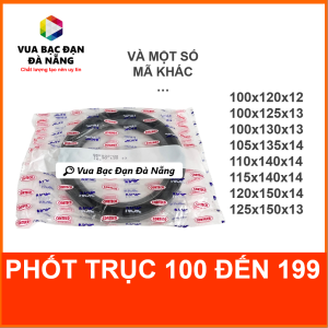 Phốt Phớt chặn dầu nhớt NOK NACTEC Nhật trục 100 - 199 đủ size - Vòng đệm lò xo loại tốt hàng chính hãng