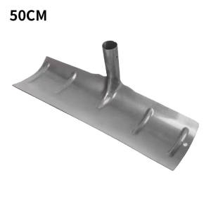 Melo home 50cm Manure Shovel Head Planting Scraper High Quality Thickening Steel Agricultural Rake