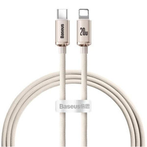 Cáp sạc nhanh Type C to Lightning 20W Baseus Crystal Shine Series Fast Charging Data Cable- CAJY