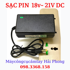 SẠC PIN 18V-21V / 48VF - SẠC PIN MÁY KHOAN MÀI CƯA CẮT CỎ.....