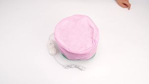 Hair Steamer Thermal Heat Deep Conditioning Hair Thermal Steamer SPA Hair Scalp Treatment Electric Hair Steamer Temperature Adjustable Deep Conditioning for All Hair