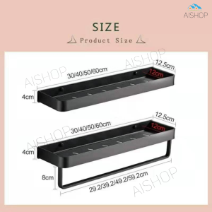 Bathroom rack/Bathroom shelf/Shampoo Holder/Rack/toilet rack bathroom shelving/Towel Rack (SG Seller)