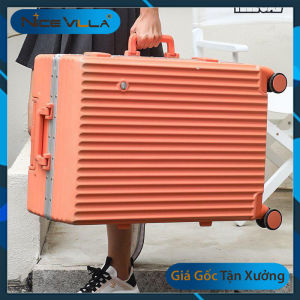 Vali Khung Nhôm Khóa Sập NiceVilla Kèm Áo Bọc