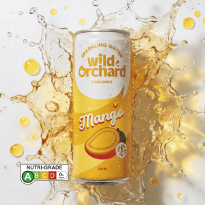 Wild Orchard Sparkling Water Mango 6 x Cans