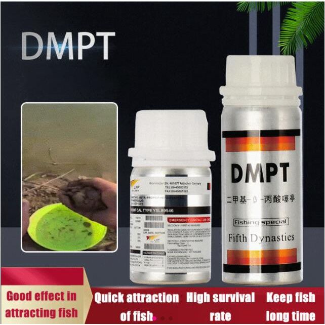 GiiMall 【60G/PCS 】2PCS DMPT Fish Attractant Carp carp grass carp silver  carp bighead tilapia bait Additive fish attractant
