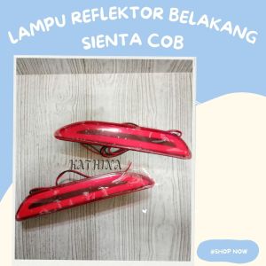 Lampu Reflektor Belakang Mobil Sienta Mata Kucing Lampu Bumper Belakang