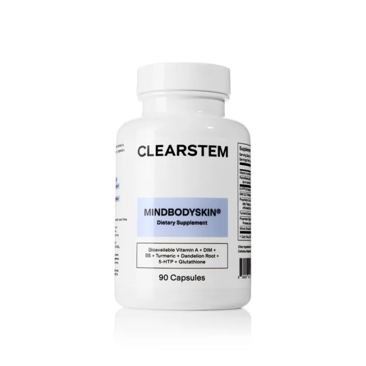 Clearstem Hormonal Acne Supplement DIM B5 Turmeric for Clear Skin ...