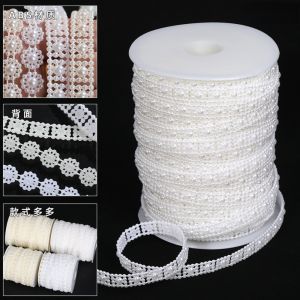 ABS Pearl Jewelry Party Holiday Bead Chain DIY Clothing Pearl Chain Accessories for Wedding Dress