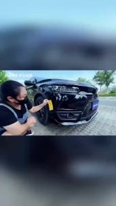 2 Miếng Dán Xe Hơi Phản Quang Xước Dấu Hiệu Đèn Pha Cản Miếng Dán Chống Thấm Nước Decal