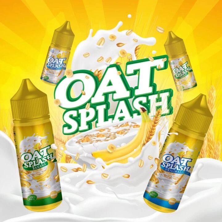 Oat Splash Freebase Series E-Juice 60ML | Lazada