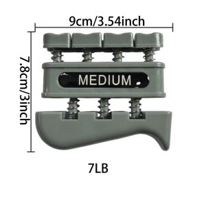OURTOUR Workout Equipment Finger Strengthener Grip Strengthener Portable Design Hand Strengthener Portable Ergonomic Handle Hand Grip Equipment For Musician