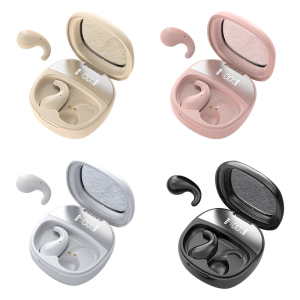 Mini Wireless Sleep Earphone Auto Charging On Case Placement 8H Continuous Play For Side Rest Headphone