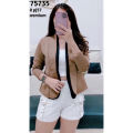 BLAZER SCUBA POLOS MOTIF 2 LAYER ZIPPER BEST SELLER / BLAZER KANTOR KOREA. 