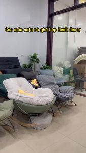 Ghế Lười Bập Bênh SMARTHOMES Chim Cánh Cụt Cao Cấp Thư Giãn Đọc Sách Phòng Ngủ Phòng Khách