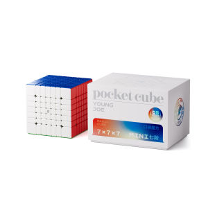 [JudyCube] YJ Pocket MINI 7X7 Magnetic Magic Speed Cube Stickerless Yongjun 7X7 Professional Fidget Toys2026
