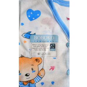 Baju Bayi Boboko Lengan Panjang dan Pendek 0-3 Bulan - Anti Gatal & Nyaman - 3 Pcs/6 Pcs (Pilihan Warna Random) - Vegasus Store (COD)