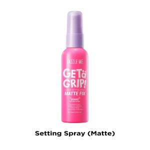 𝗝𝗨𝗡𝗞𝗜𝗘 𝗠𝗔𝗞𝗘𝗨𝗣 -DAZZLE ME Get a Grip! Makeup Setting Spray