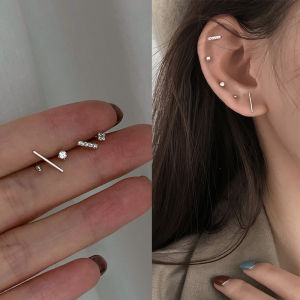 [fenggongshuode] 5 Pcs Small Ear Stud Earrings Set for Women Girls Fashion Ear Studs Ear Jewelry