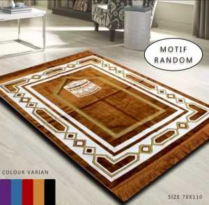 COD Sajadah Premium Alif Turki Impor Terjamin Berkualitas Dengan Ukuran Besar 70x110 CM Memiliki Multi Motif dan Warna