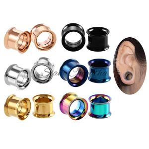 ✪จิวระเบิดหู จิวปากแตรสแตนเลสแท้ ✪ 6 - 20mm ✪ Ear expander Stainless Steel Jewelry - 1 Piece