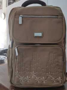 Tas Ransel Jumbo Kanvas Pria Wanita z-702#