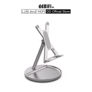 DD ddHiFi HS110 HiFi Desktop Stand for Smartphone and Music Player AL6063 Aluminum Alloy and Silicone Anti-Slip Pad