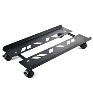 Rak CPU Komputer Adjustable Tray CPU Komputer Universal Dudukan CPU Tray Komputer Dengan Roda