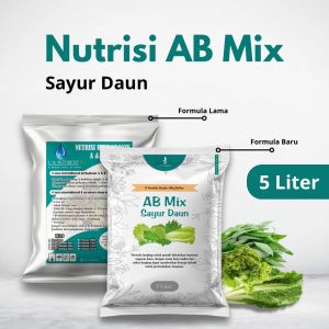 Nutrisi AB Mix LA NUTRIENT Pekatan 5 Liter Untuk Sayuran Daun