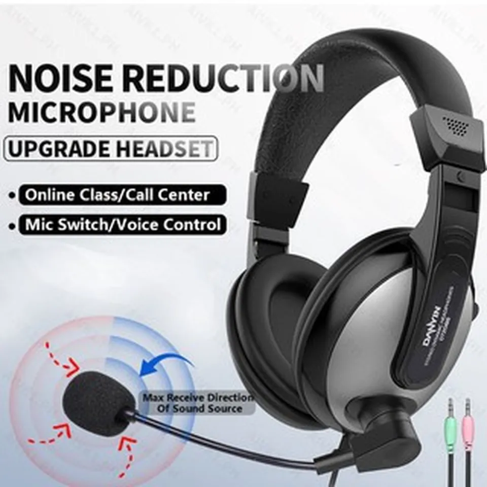 Noise cancellation mic headphone sale