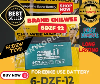 Original ChilWee E-Bike Motor Bicycle Battery 6-DZF 12 (12AH) Electric Scooter Batteries