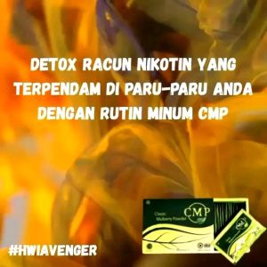 CMP Mint Original: Suplemen Detoksifikasi Herbal Minuman Klorofil Isi 30 Sachet