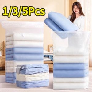 ZEEMIN Cubic Vacuum Storage Bags For ClothesBeddingSpace Saving Bags Storage Vacuum Seal PacketFolding Compressed Organizer Bag