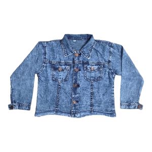 3D Jaket  jeans Mini anak korean style usia 2-10 Tahun