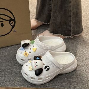 【BELI LOKAL】Dejavu Sandal bapao polos sandal Pin Aksesoris Lucu sandal slop sandal baim sandal kodok wedges baim sepatu wedges HSN124