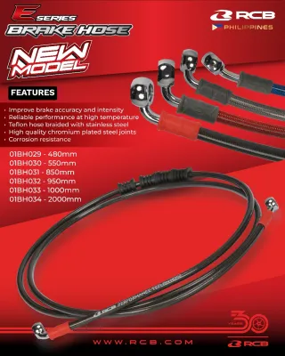 NEW! RCB Brake Hose E Series Universal