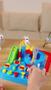 Baby Pro Kids Racing Rail Track Set High Speed Car Launcher Educational Toy Skills Development