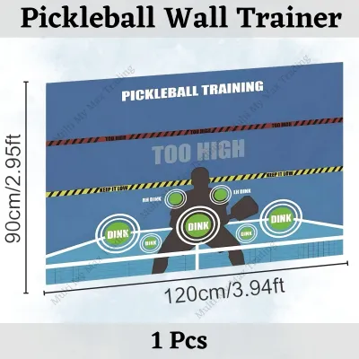 Pickleball Training Device For Indoor Outdoor Sports Pickleball Trainer Set Pickleball Dink Pad Poster Exercise 匹克球训练器