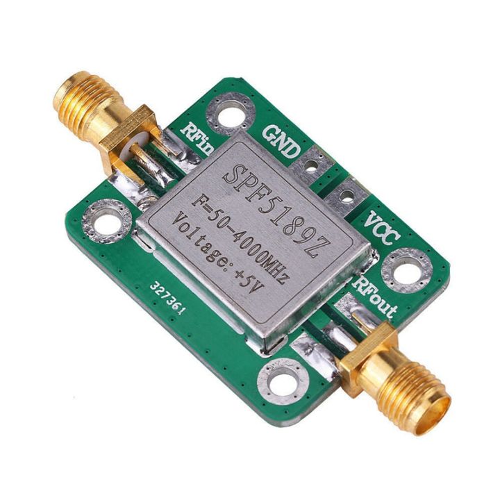 RF Amplifier,Low Noise LNA 50 to 4000MHz SPF5189Z RF Amplifier for ...