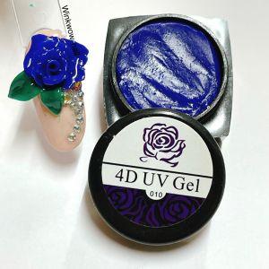 เจลปั้นนูน เจลปั้นดอก เจลปั้น 4D Carved UV Gel Polish Soak Off Nail Gel Varnish Sculpture Plasticine DIY Nail Art Modelling Painting Gel