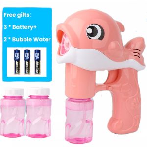 Fully Automatic Dolphin Bubble  For Children（Free gifts：3 * Battery+2 *Bubble Water）