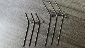 10Pcs Anti Entanglement Tube 7/9/12cm Balance Connector Sea Fishing Accessories with Snaps Rotating Tackle