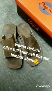 Sandal pria terbaru kulit sapi full kulit nyaman di pakai