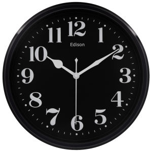 Jam Dinding Edison EDW 319 T31 Timbul Diameter 310mm 31cm