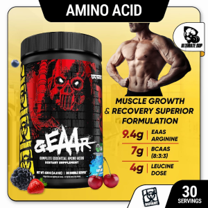 Mutant GEAAR Complete Essential Amino Acid EAA Supplement Muscle support Electrolytes & Vegan Aminos 30 servings