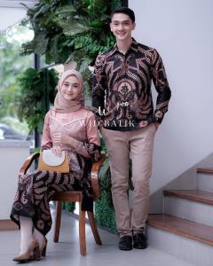100% TERMURAH (COD) TOKO BATIK EXCLUSIVE - Baju Batik Couple & Baju Muslim Wanita Terbaru 2022